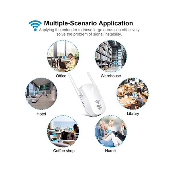 1200Mbit/s WLAN Verstärker WLAN Repeater (EWIFI) 5GHz/867Mbit/s 2,4GHz/300Mbit/s, WiFi Repeater WiFi Extender Mit LAN… – Bild 7
