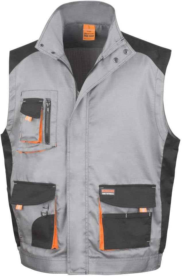 Lite Gilet Grey/Black 4XL
