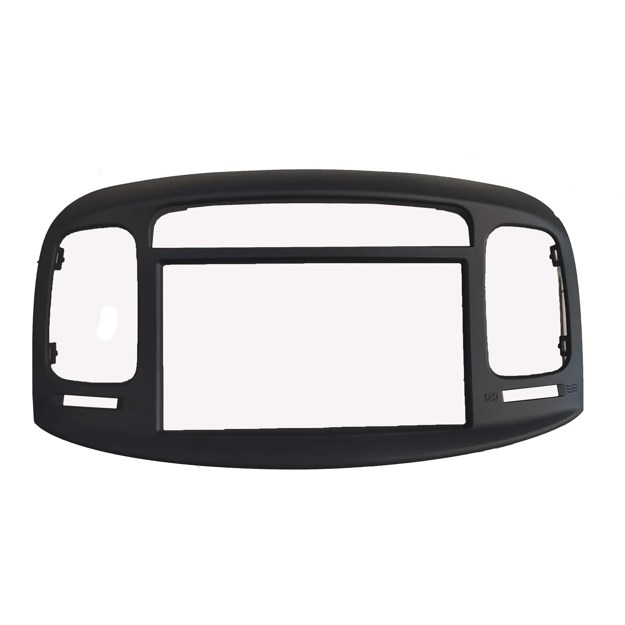 Pannello Radio Kit Montaggio Cruscotto Pannello Frontale Plastica ABS PC Da 7/9 Pollici Per Hyundai Per Accent 2008-2012 Kit Montaggio Autoradio(2 din 7 inch)