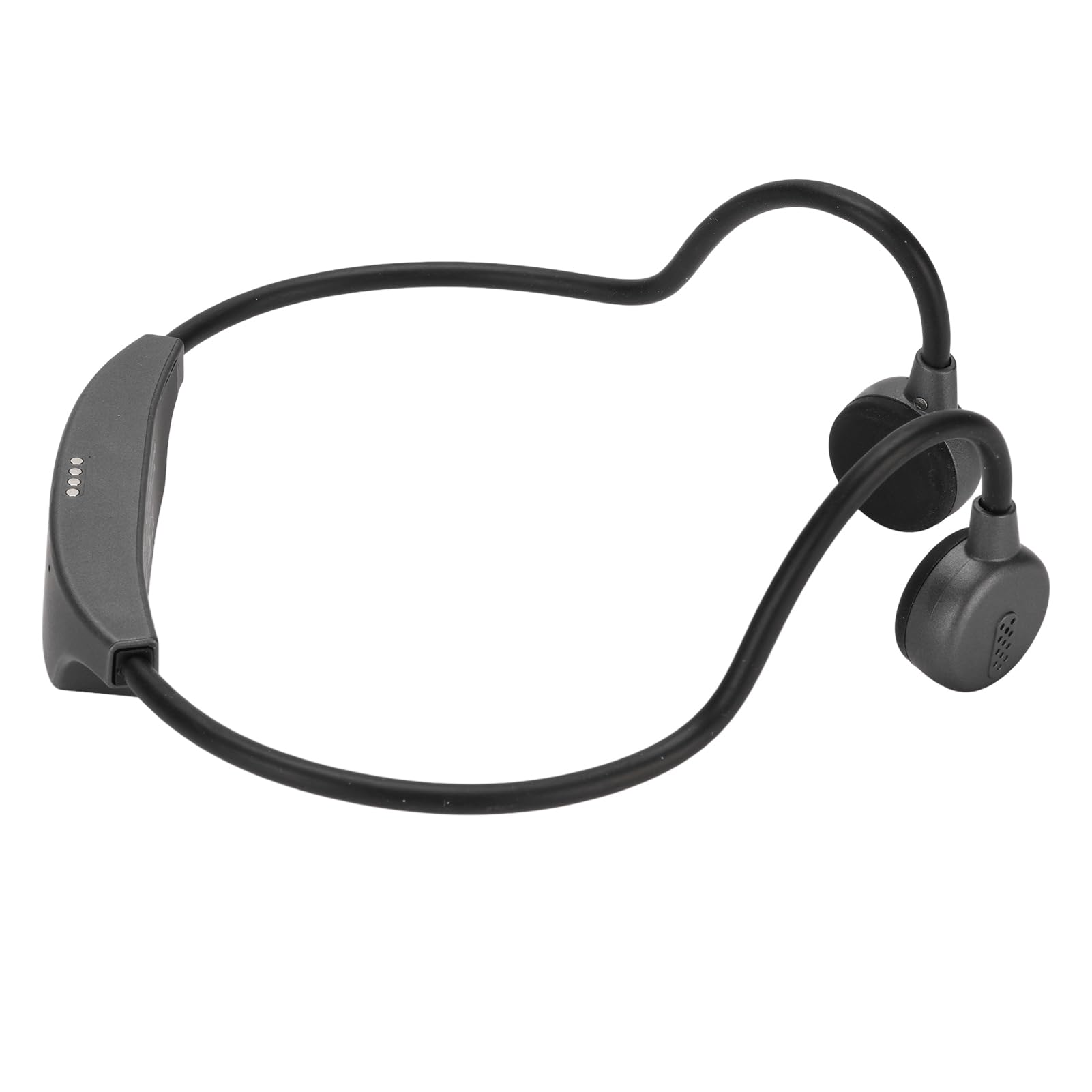 PUSOKEI Casque à Conduction Osseuse Bluetooth 5.3 Écouteurs sans Fil (Grey)