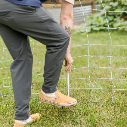 Starkline Electric Netting (42\" x 164\') Electric Fence for Backyards, Homesteads, Gardens, Farms, and Ranches (10/42/7) - Thumbnail 3
