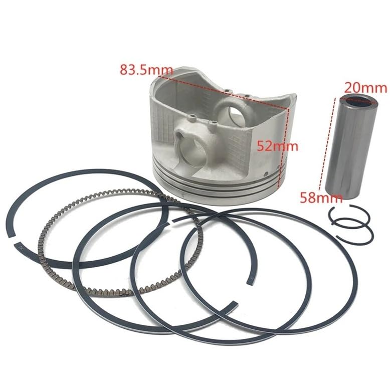 Zestaw tłoka 83,5 mm do Hisun B-nche C-eman Qlink 500cc ATV