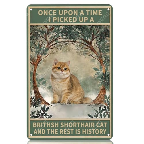 WIZYXQ Metal Signs Once Upon A Time I Picked Up