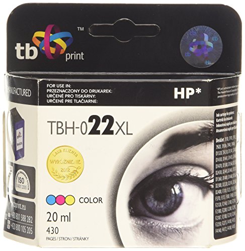 Tb-TBH 022XL DJ3920/30/40 PSC1410 Cartouche jet d'encre