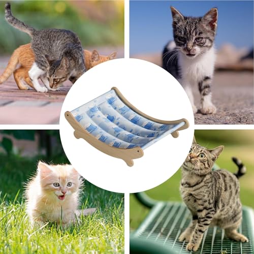 Fauteuil relax pour chat avec panier lavable et rafraîchissant - 5