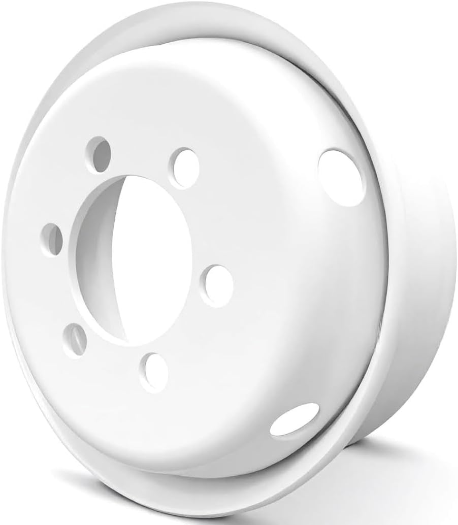 Replacement ISUZU NPR NPR-HD NQR NRR Steel Wheel 19.5" x 6" 1995-2026 White Steel Rim