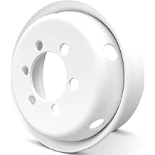 Replacement ISUZU NPR NPR-HD NQR NRR Steel Wheel 19.5" x 6" 1995-2026 White Steel Rim