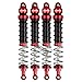INJORA RC Shock Absorber Set 4pcs RC Dampers for 1/10 RC Crawler Axial SCX10 90046 AXI231017 TRX-4 D90 (120mm)