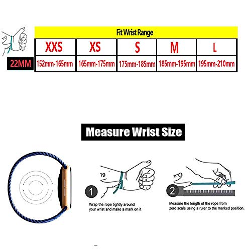 Leishouer Gevlochten Solo Loop band Compatibel Voor Samsung Galaxy horloge 3 45mm/46mm/Gear S3 Armband Voor Huawei… - Image 7