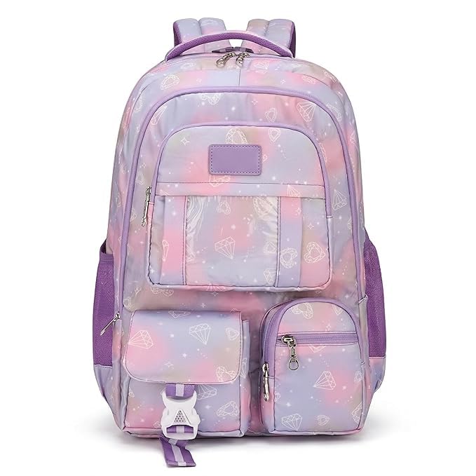 35L Capybara School Bag for Kids | 3 Swappable Cartoon Cards with Clear Window Pockets | Multi Compartment Backpack with Reflective Strips | Boys & Girls | Class 5 to 8 | 42X30X20-image-47