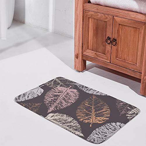 Tapis de bain 36x24 inch CHEHONG tapis de douche coloré et anti-boulochage