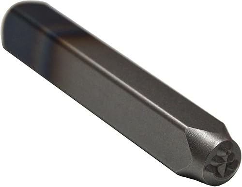 Vista 81 de Wokesi Kit de alfabeto de letras mayúsculas de 1/8" (3 mm) de altura, de acero, para timbre a mano, presión, para molde, código, etiqueta