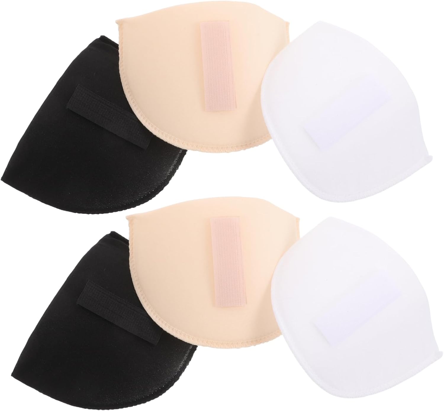 BATHVEVE 3pairs Invisible Shoulder Pads for Women Reusable Shoulder Pads for Suit