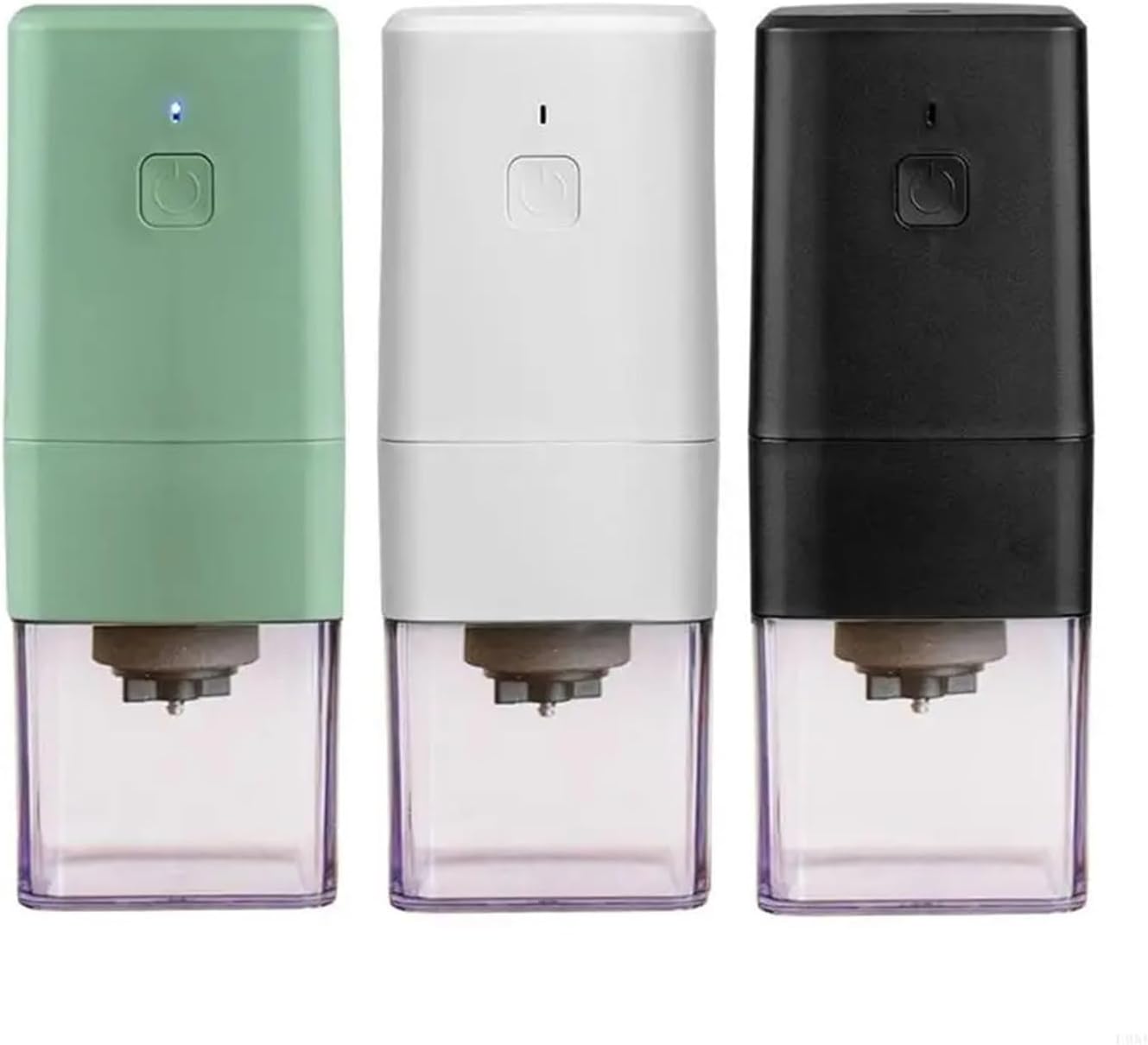 Portable Coffee Machine, 2Pcs Portable Electric Coffee Grinder USB Easy to use and clean Indoor and outdoor carry around,for Outdoor Travel Picnic(Green)