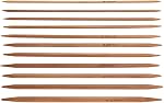 Bamboo Knitting Needles Set, 13CM 55 Pieces Double Pointed Knitting Needles from 2.0mm-5.0mm for Socks Gloves Hats and Scarves