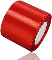 Vista 75 de Cinta de satén dorada de 3/4 pulgadas x 25 yardas, cinta de tela de color sólido para envolver regalos, manualidades, fabricación de lazos