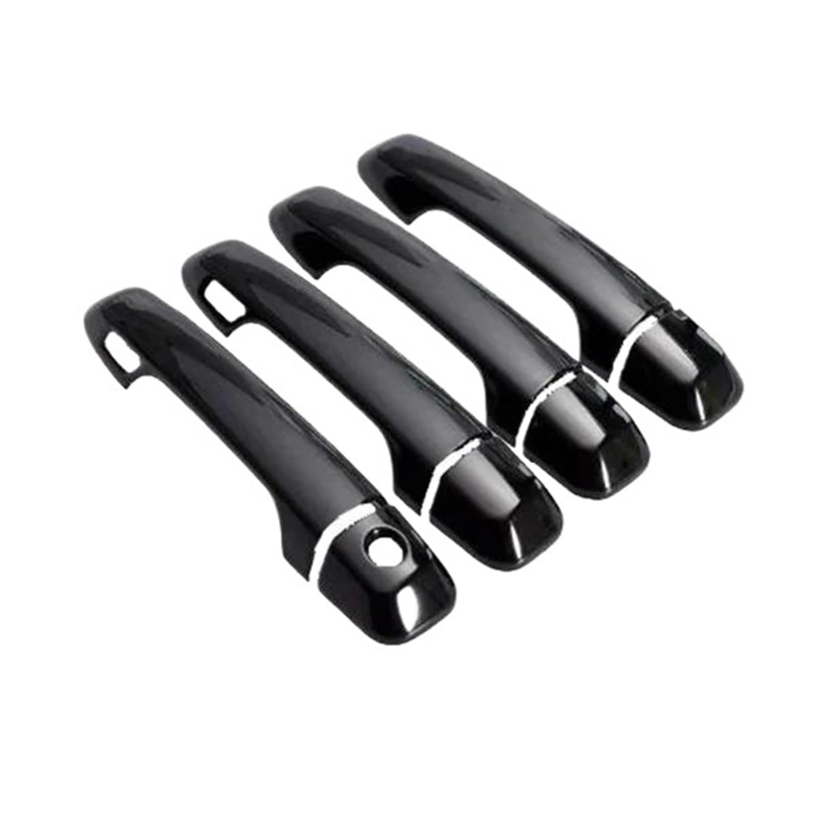 Hlwxmdz Bb 4Handle 2 Buttons Car Exterior Door Handle Covers For Toyota For Land Cruiser For Prado 150 J150 Mk4 2010-2022 Car Parts(Bb 4Handle 2 Buttons)