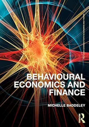 Behavioural Economics and Finance book cover