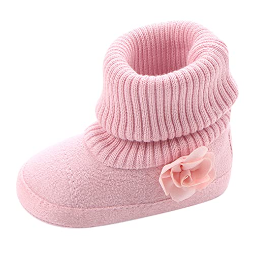 Size 1 Shoes for Baby Girl Cotton Shoes for Baby Girls and Boys Warm Shoes Soft Flat Shoes Toddler Girls