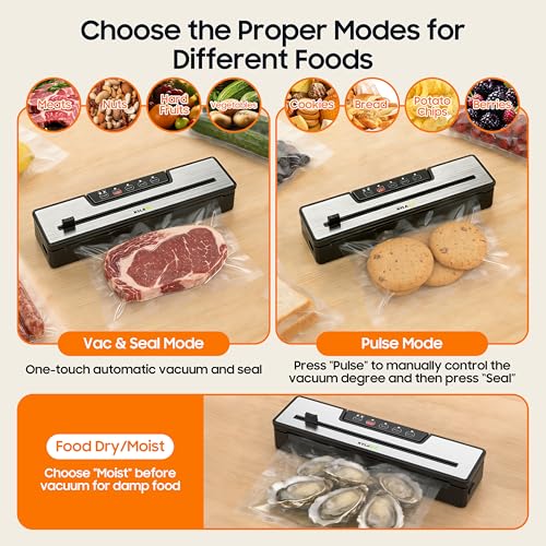 Machine sous vide contre le gâchis alimentaire rapide