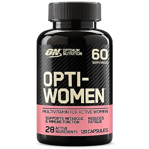 Optimum Nutrition Opti-Women Multivitamines, 120 Gélules, Cure de 2 Mois