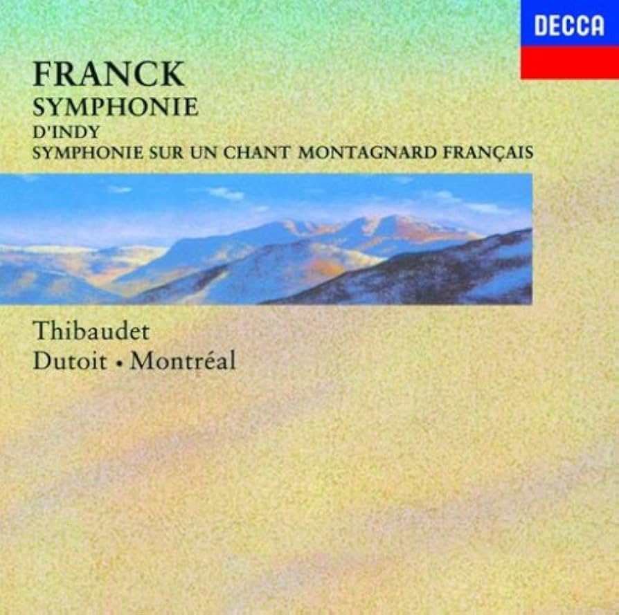CD シャルル・デュトワ フランク:交響曲 ニ短調/ダンディ:フランス山人の歌による交響曲 POCL1150 POLYDOR /00110 フランク：交響曲 ニ短調／ダンディ：フランスの山人の歌による