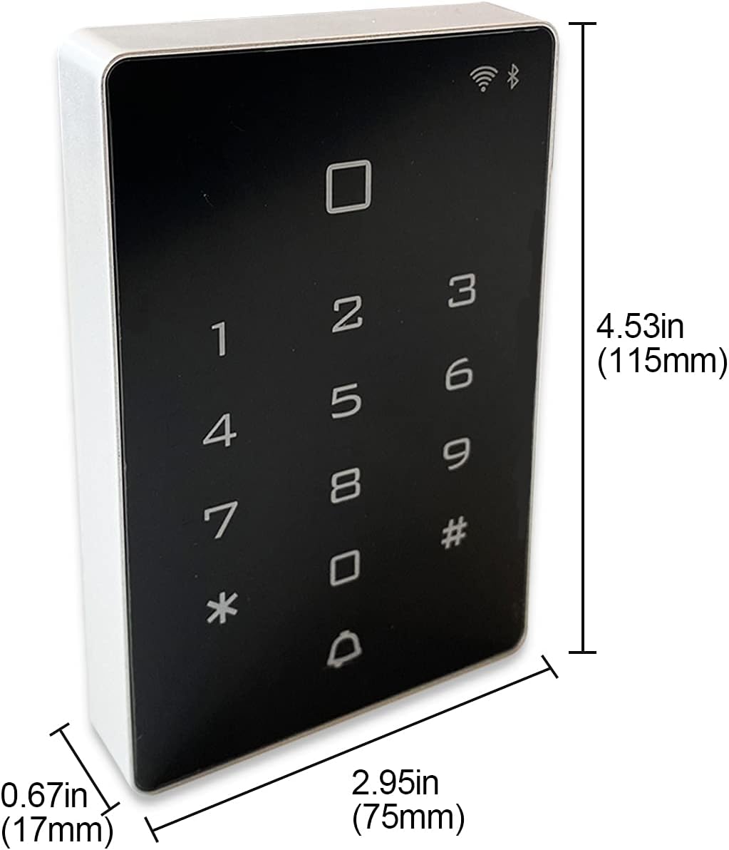 Security Access Control Keypad, RFID Keypad, Stand-Alone Door Access Control
