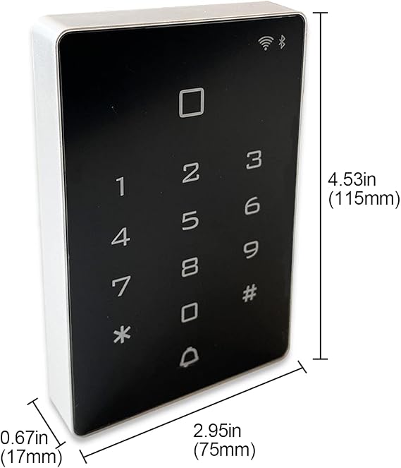 Security Access Control Keypad, RFID Keypad, Stand-Alone Door Access Control