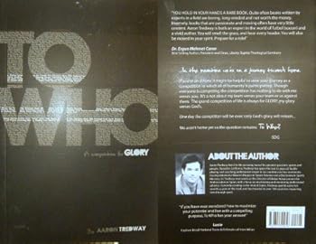 Paperback To Who: A Competition for Glory Book