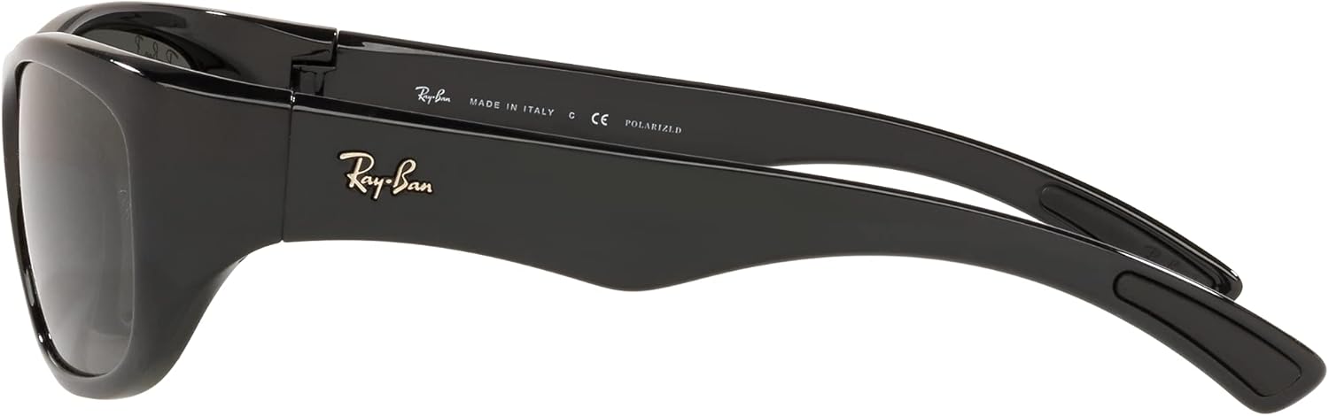 Miniatura 2 de RB4177 - Lentes de sol 60158 color negro con lente polarizada verde de 2480in Negro 63 mm