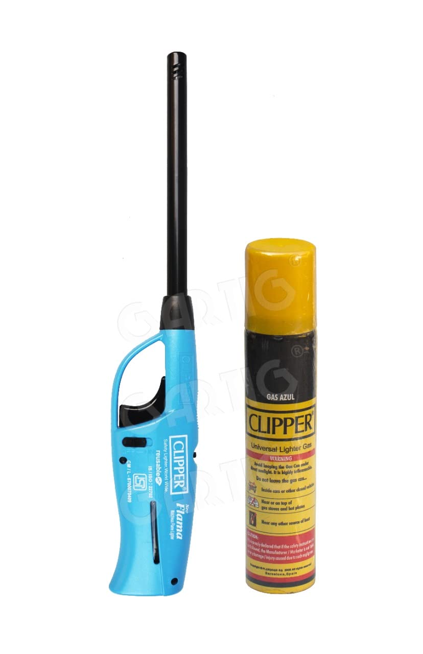 GARTIG Clipper Neo Flama Lighter With Clipper Gas Refill Can 100Ml (Color May Vary) (B088P9DN85) Amazon Price History, Amazon Price Tracker