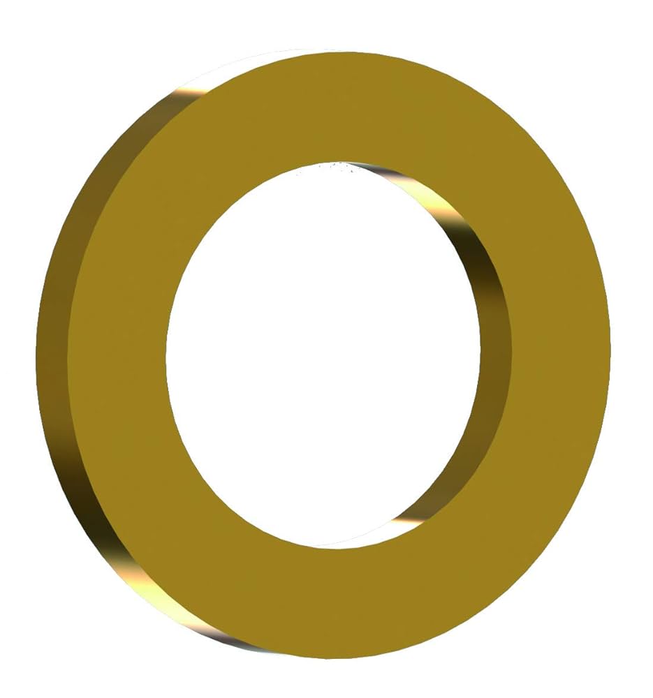 50 Anelli Fitschen In Acciaio Ottonato - Assortimento 9-13mm Per Regolazione Porte - Foto 11