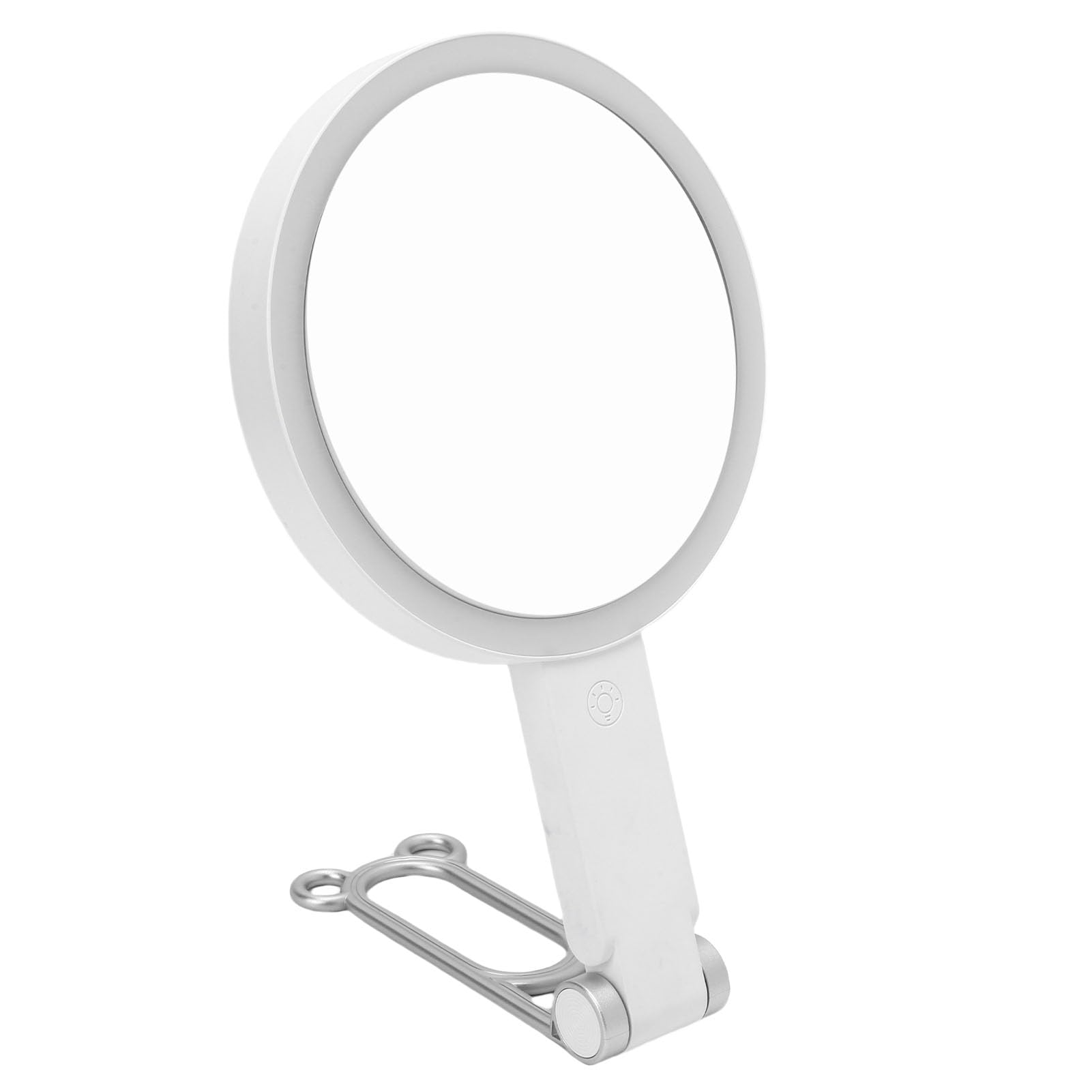 Miroir de maquillage suspendu LED blanc miroir portable 30X