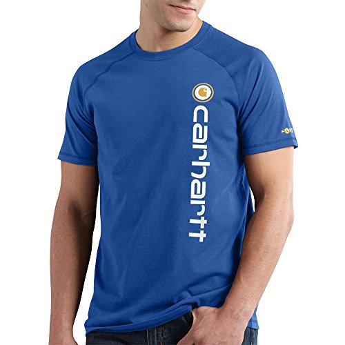 Carhartt Men's Force Cotton Delmont Graphic Short Sleeve T Shirt