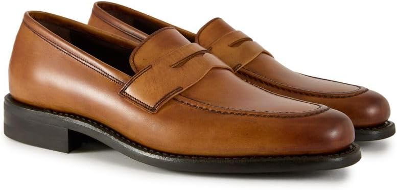 Loake Cleveland Shoes US 10 Tan