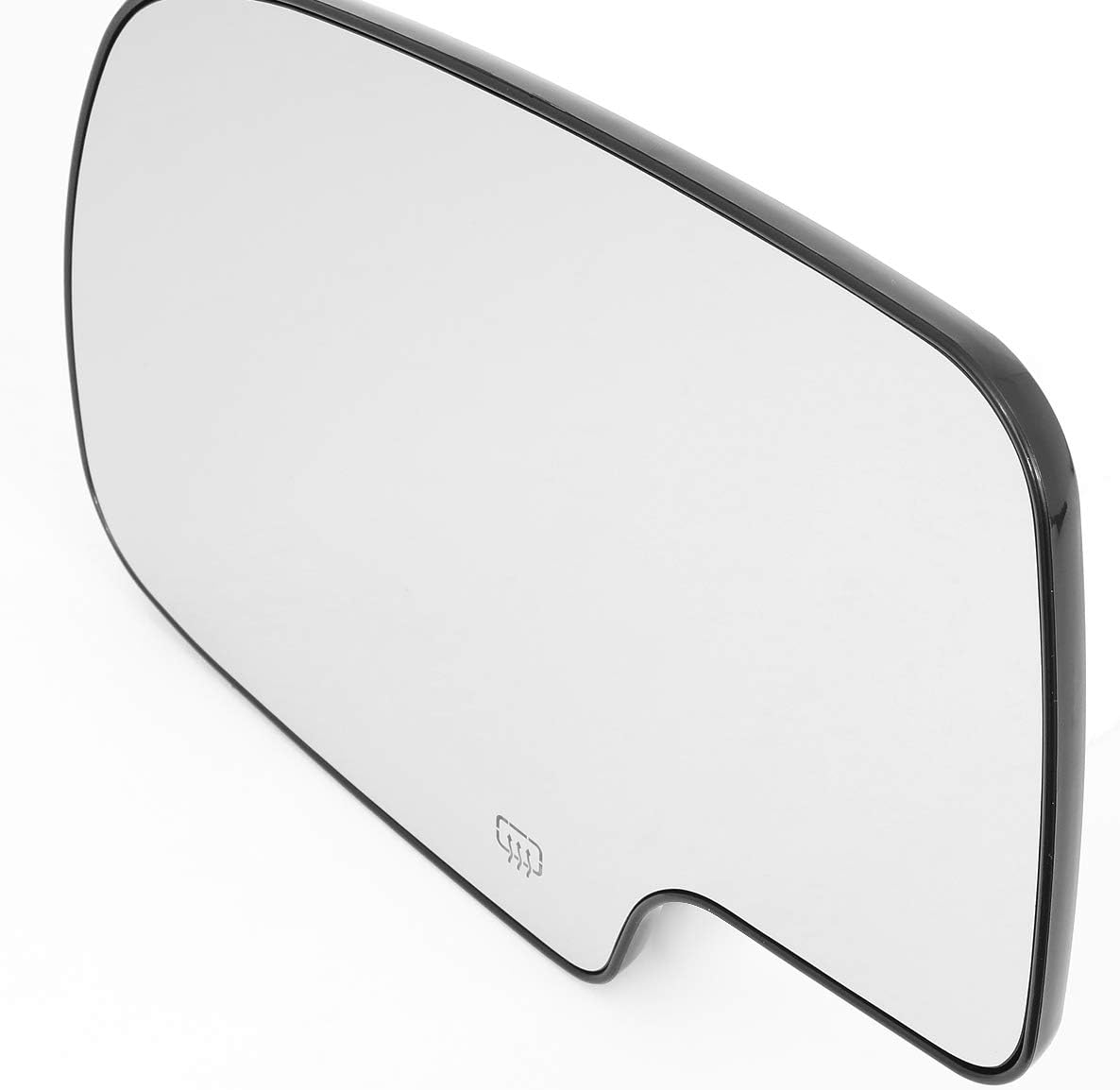 DNA Motoring SMP-057-L Left/Driver Side Door Rear View Mirror Glass Lens w/Heater