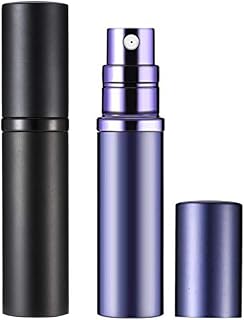 YEEJOK Perfume Spray Atomizer, Travel Essentials for Women Men, Refillable Perfume Bottles, Perfume Spray Container, Mini Portable Easy Pump Refilled 5ml Bottle for Flying,Purse,Vaction