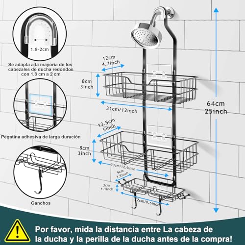 Lista de Estantes para ducha comprados en linea. 17 Imagen adicional
