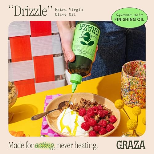 image for Graza Drizzle Extra Virgin Olive Oil, Finishing Oil - High Polyphenol 