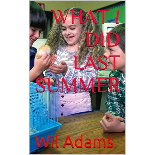 WHAT I DID LAST SUMMER Audiolibro Por Wil Adams arte de portada