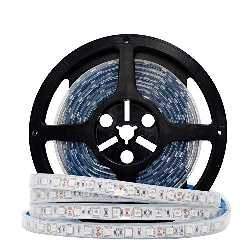 Tira LED flexible 5m 300 LEDs infrarrojos 850nm 12V DC miniatura 1