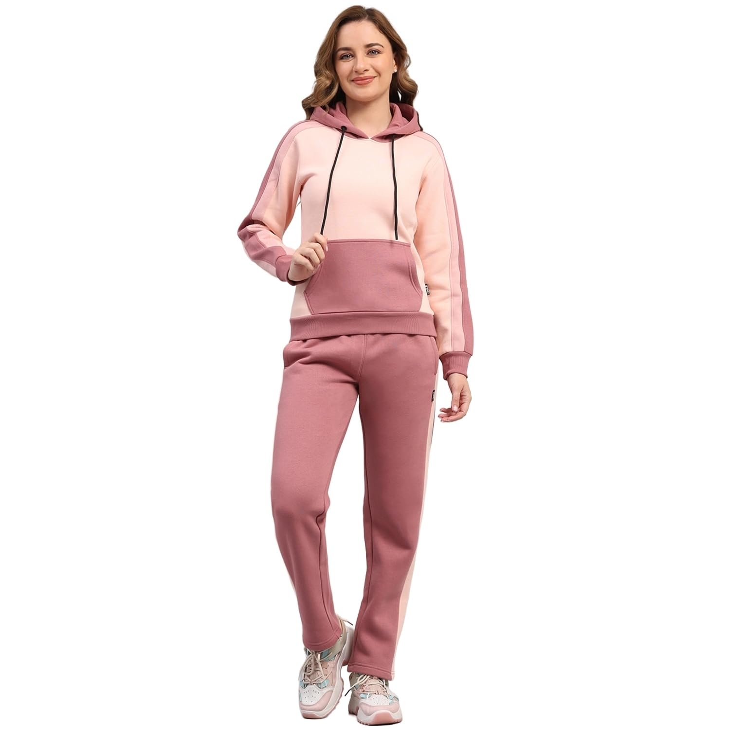 rock.it From House Of Monte Carlo Womens Regular Fit Solid Hooded Full Sleeve Winter Tracksuit Sportswear Set with Jacket and Lower | Comfortable Activewear for Gym Running & Training (Pack Of 1)-picture-40