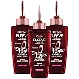 L'ORÉAL PARIS - Fallschutz - sprödes Haar - Haarverstärkungsprotokoll - Aminexil Technologie + Koffein + Arginin - Elseve Full Resist - 3x100ml