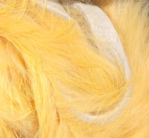 Hareline Fly Tying Magnum Rabbit Strips - Wide Rabbit Fur Strip Material for Streamers, Pike, Musky & Saltwater Flies