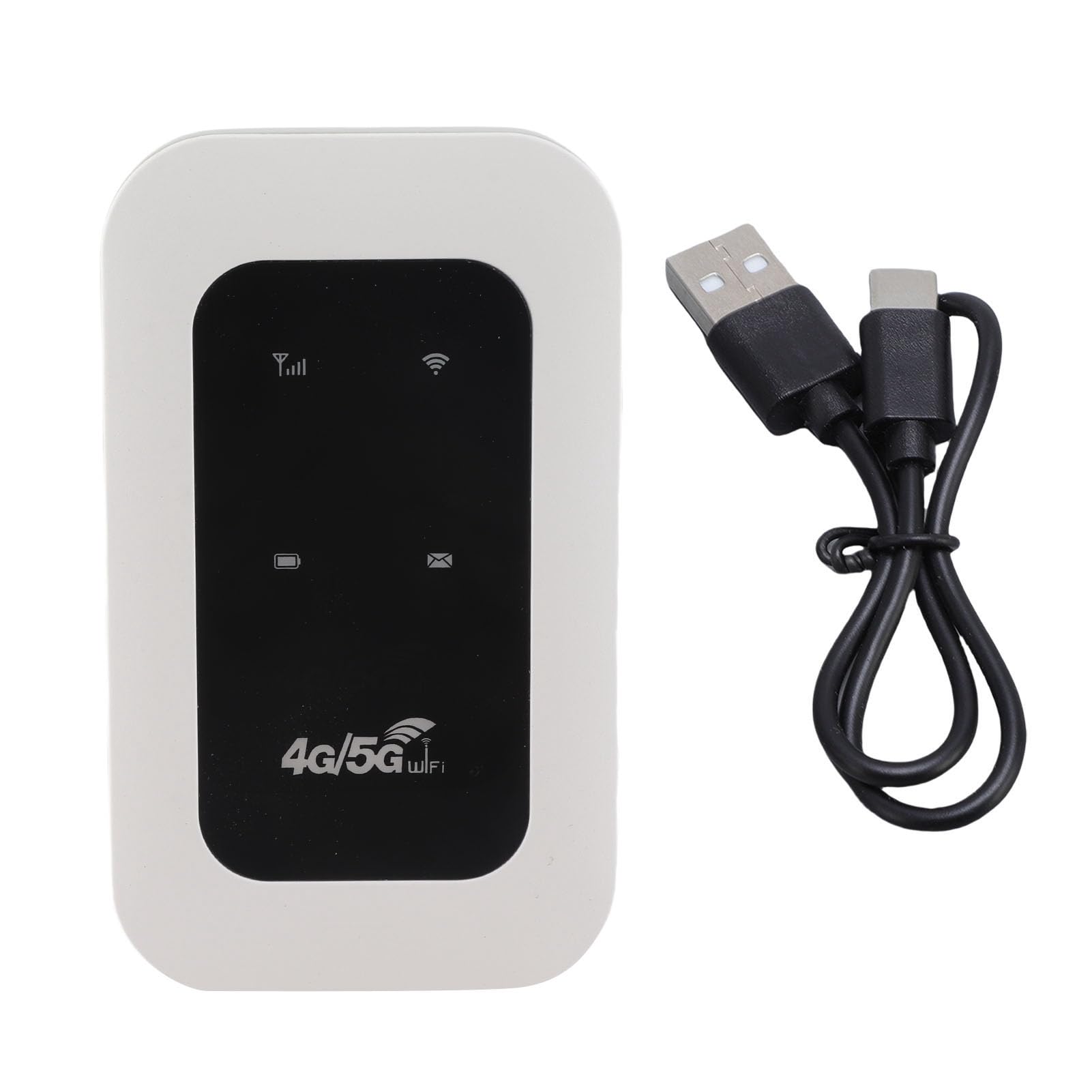 Jectse Przenośne Urządzenie WiFi 4G 5G Szybka sieć 300 Mb/s Szeroka kompatybilność z Mobilnymi Hotspotami Laptopy Smartfony do Podróży