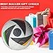Euro Cup Soccer Ball with Size5 Unisex-Adult Soft Cover-Official Size and Weight Soccer Ball Outdoors Sports Training Ball Recreation Playing Ball Teens Youth Back to School Birthday Gift