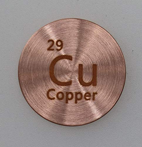 Pfs PFS-CU-24.26 Copper (Cu) 24.26Mm Metal Disc 99.9% Pure thumb #3