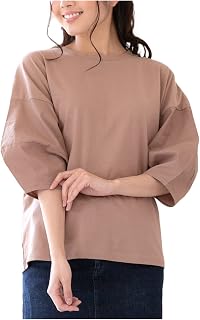 Amazon Co Jp バルーンスリーブ Tシャツ カットソー トップス 服 ファッション小物