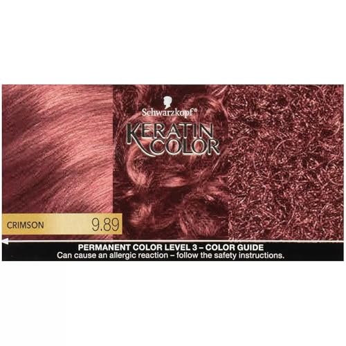 Schwarzkopf Professional Keratin Color Carmesí 9.89 pack 2 miniatura 4