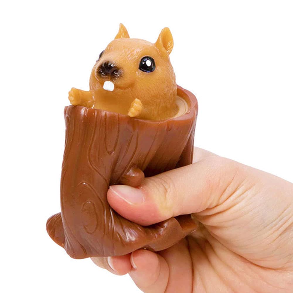 LHK Squeeze Squirrel Cup Children's Toys
